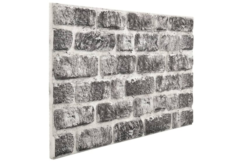 vidaXL 332925 3d Wall Panels With Dark Grey Brick Design 10 Pcs Eps vidaXL 332925 3d Wall Panels With Dark Grey Brick Design 10 Pcs Eps