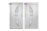 vidaXL 3187872 Front Door White 108x208cm Pvc vidaXL 3187872 Front Door White 108x208cm Pvc