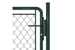 vidaXL 144402 Garden Gate Steel 100x75cm Green vidaXL 144402 Garden Gate Steel 100x75cm Green