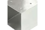 vidaXL 145480 Post Connectors 4 Pcs T Shape Galvanised Metal 101x101mm vidaXL 145480 Post Connectors 4 Pcs T Shape Galvanised Metal 101x101mm