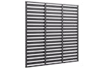vidaXL 318110 Fence Panel Wpc 180x180cm Grey vidaXL 318110 Fence Panel Wpc 180x180cm Grey