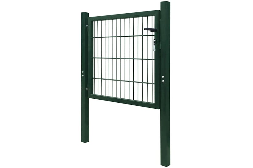 vidaXL 141747 2d Fence Gate (single) Green 106 X 130cm vidaXL 141747 2d Fence Gate (single) Green 106 X 130cm