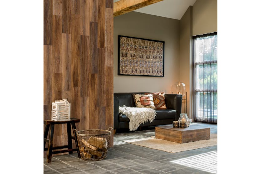 Wallart 432701 Wood Look Planks Barnwood Oak Umber Brown Wallart 432701 Wood Look Planks Barnwood Oak Umber Brown