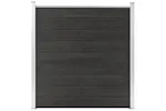 vidaXL Garden Fence Wpc 180x186cm Grey vidaXL Garden Fence Wpc 180x186cm Grey