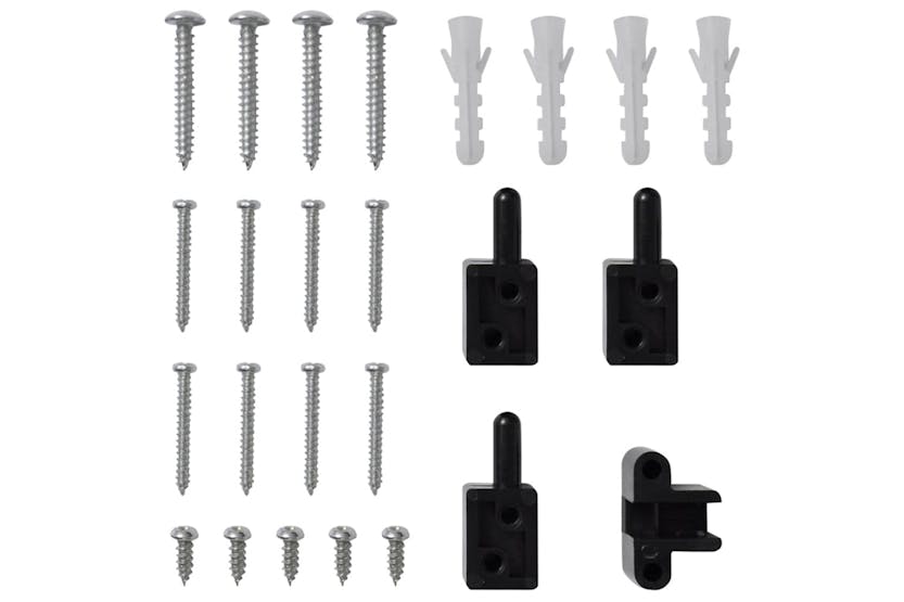 vidaXL 148713 Hinged Insect Screen For Doors Anthracite 100x215cm vidaXL 148713 Hinged Insect Screen For Doors Anthracite 100x215cm