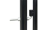 vidaXL 141689 Black Single Door Fence Gate 100 X 250cm vidaXL 141689 Black Single Door Fence Gate 100 X 250cm