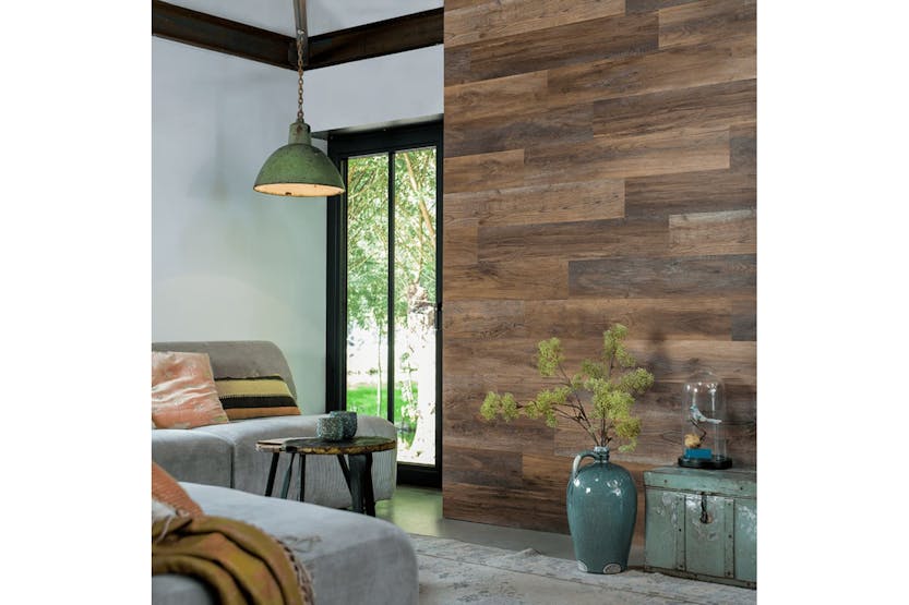 Wallart 432701 Wood Look Planks Barnwood Oak Umber Brown Wallart 432701 Wood Look Planks Barnwood Oak Umber Brown