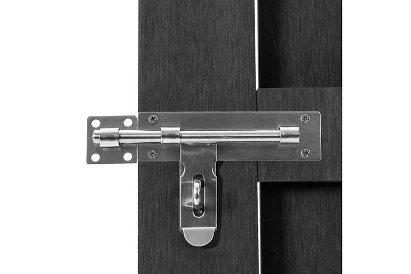 vidaXL 49083 Garden Gate Wpc 100x100cm Grey vidaXL 49083 Garden Gate Wpc 100x100cm Grey