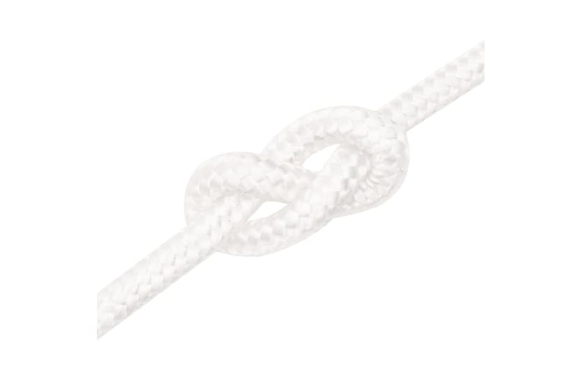 vidaXL 152567 Boat Rope Full White 12mm 250 M Polypropylene vidaXL 152567 Boat Rope Full White 12mm 250 M Polypropylene