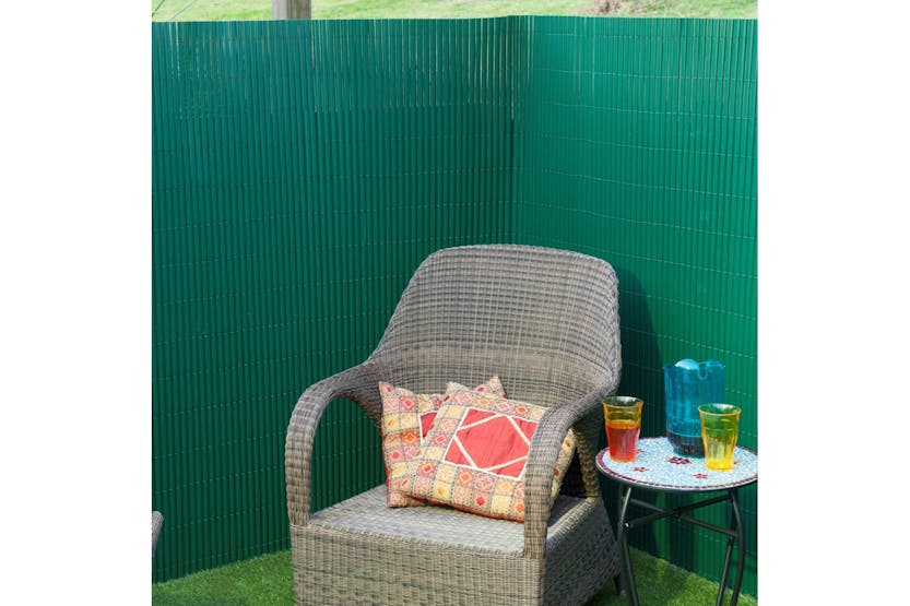 Nature 428516 Double Sided Garden Screen Pvc 1.5x3m Green Nature 428516 Double Sided Garden Screen Pvc 1.5x3m Green