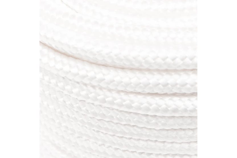 vidaXL 152567 Boat Rope Full White 12mm 250 M Polypropylene vidaXL 152567 Boat Rope Full White 12mm 250 M Polypropylene