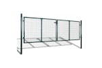 vidaXL 42979 Fence Gate Steel 306x150cm Green vidaXL 42979 Fence Gate Steel 306x150cm Green