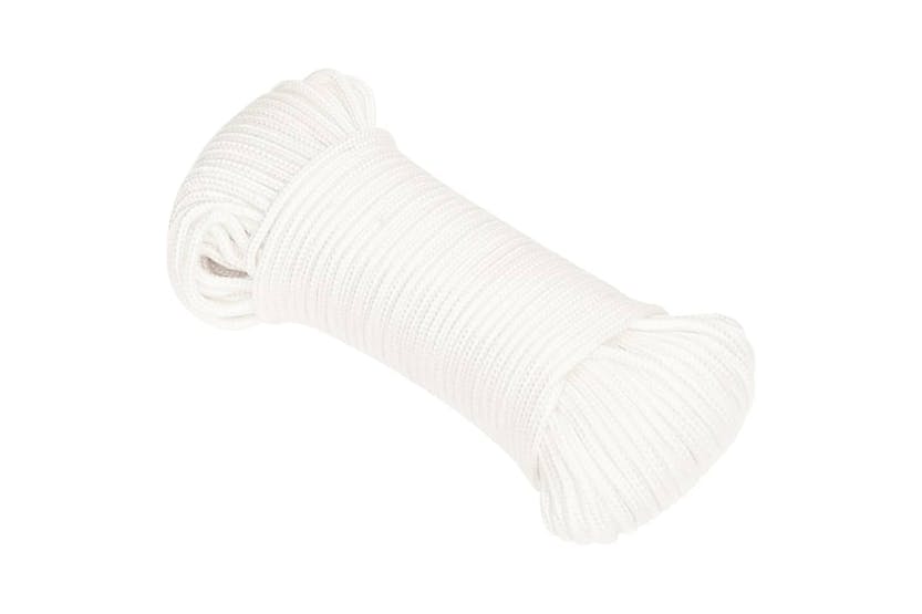 vidaXL 152543 Boat Rope Full White 4mm 500 M Polypropylene vidaXL 152543 Boat Rope Full White 4mm 500 M Polypropylene