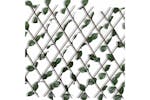 vidaXL 140913 Willow Trellis Fence 5 Pcs With Artificial Leaves 180x90cm vidaXL 140913 Willow Trellis Fence 5 Pcs With Artificial Leaves 180x90cm