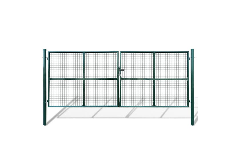 Vidaxl Mesh Garden Gate 415 X 200 Cm / 400 X 150 Cm Vidaxl Mesh Garden Gate 415 X 200 Cm / 400 X 150 Cm