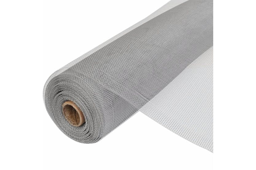 vidaXL 141158 Mesh Screen Aluminium 100x1000cm Silver vidaXL 141158 Mesh Screen Aluminium 100x1000cm Silver