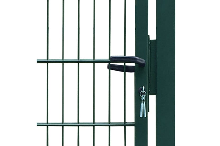 vidaXL 141752 2d Fence Gate (single) Green 106 X 230cm vidaXL 141752 2d Fence Gate (single) Green 106 X 230cm