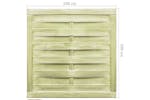 vidaXL 45309 Garden Gate Impregnated Pinewood 100x100cm Green vidaXL 45309 Garden Gate Impregnated Pinewood 100x100cm Green