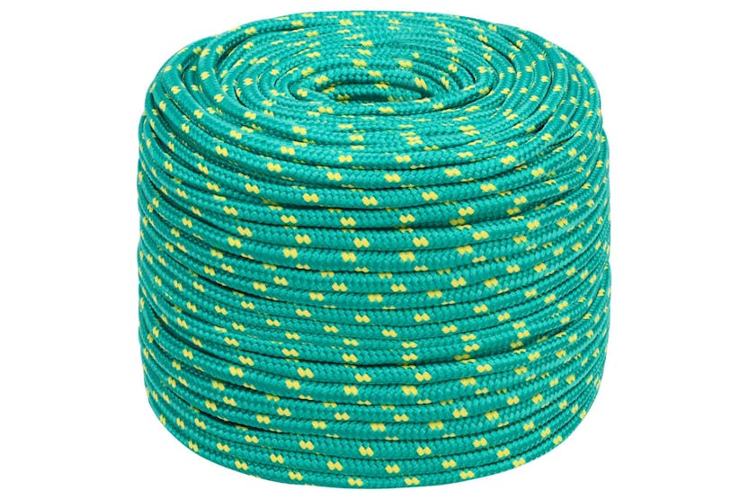 vidaXL 152722 Boat Rope Green 10mm 500 M Polypropylene vidaXL 152722 Boat Rope Green 10mm 500 M Polypropylene