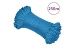 vidaXL 152960 Work Rope Blue 3mm 250 M Polypropylene vidaXL 152960 Work Rope Blue 3mm 250 M Polypropylene