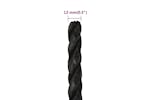 vidaXL 153019 Work Rope Black 12mm 250 M Polypropylene vidaXL 153019 Work Rope Black 12mm 250 M Polypropylene