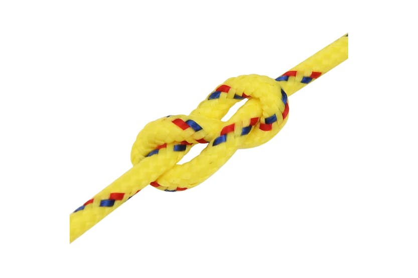 vidaXL 152586 Boat Rope Yellow 2mm 500 M Polypropylene vidaXL 152586 Boat Rope Yellow 2mm 500 M Polypropylene