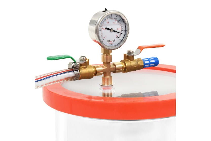 vidaXL 143868 Vacuum Chamber Stainless Steel 22.7 L vidaXL 143868 Vacuum Chamber Stainless Steel 22.7 L