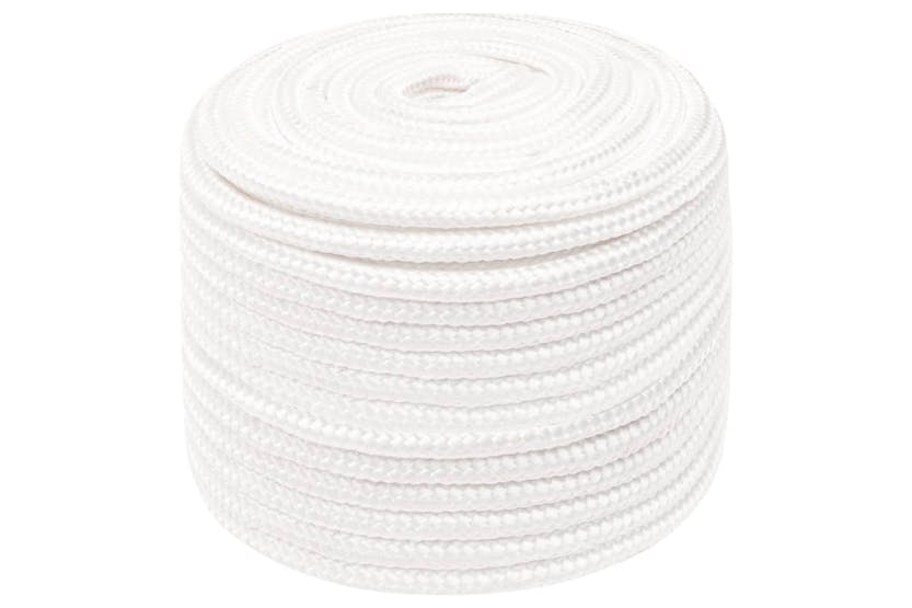 vidaXL 152568 Boat Rope Full White 14mm 25 M Polypropylene vidaXL 152568 Boat Rope Full White 14mm 25 M Polypropylene