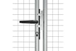 vidaXL 144300 Garden Gate Galvanised Steel 415x175cm Silver vidaXL 144300 Garden Gate Galvanised Steel 415x175cm Silver
