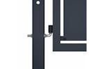 vidaXL 144518 Garden Gate Steel 100x100cm Anthracite vidaXL 144518 Garden Gate Steel 100x100cm Anthracite
