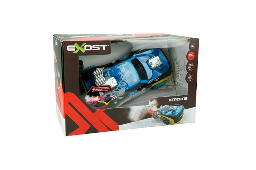 Exost 439694 Radio-controlled Toy Streetcar Xmoke Blue 1:14 Exost 439694 Radio-controlled Toy Streetcar Xmoke Blue 1:14