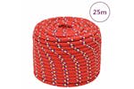 vidaXL 152409 Boat Rope Red 14mm 25 M Polypropylene vidaXL 152409 Boat Rope Red 14mm 25 M Polypropylene