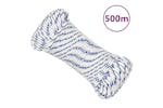 vidaXL 152278 Boat Rope White 4mm 500 M Polypropylene vidaXL 152278 Boat Rope White 4mm 500 M Polypropylene