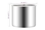 vidaXL 152093 Vacuum Chamber Stainless Steel 7.4 L vidaXL 152093 Vacuum Chamber Stainless Steel 7.4 L