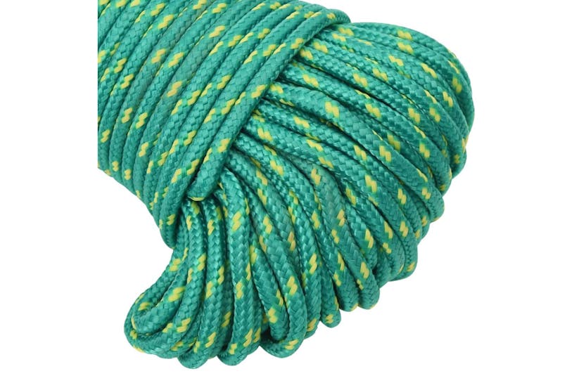 vidaXL 152696 Boat Rope Green 3mm 250 M Polypropylene vidaXL 152696 Boat Rope Green 3mm 250 M Polypropylene