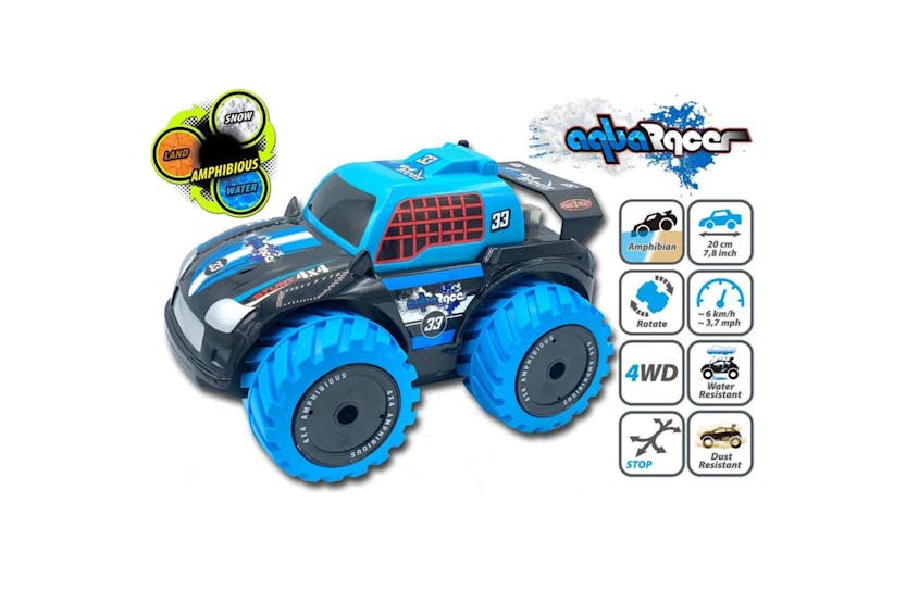 Gear2play 439700 2-in-1 Radio-controlled Toy Land Vehicle Aqua Racer Blue Gear2play 439700 2-in-1 Radio-controlled Toy Land Vehicle Aqua Racer Blue