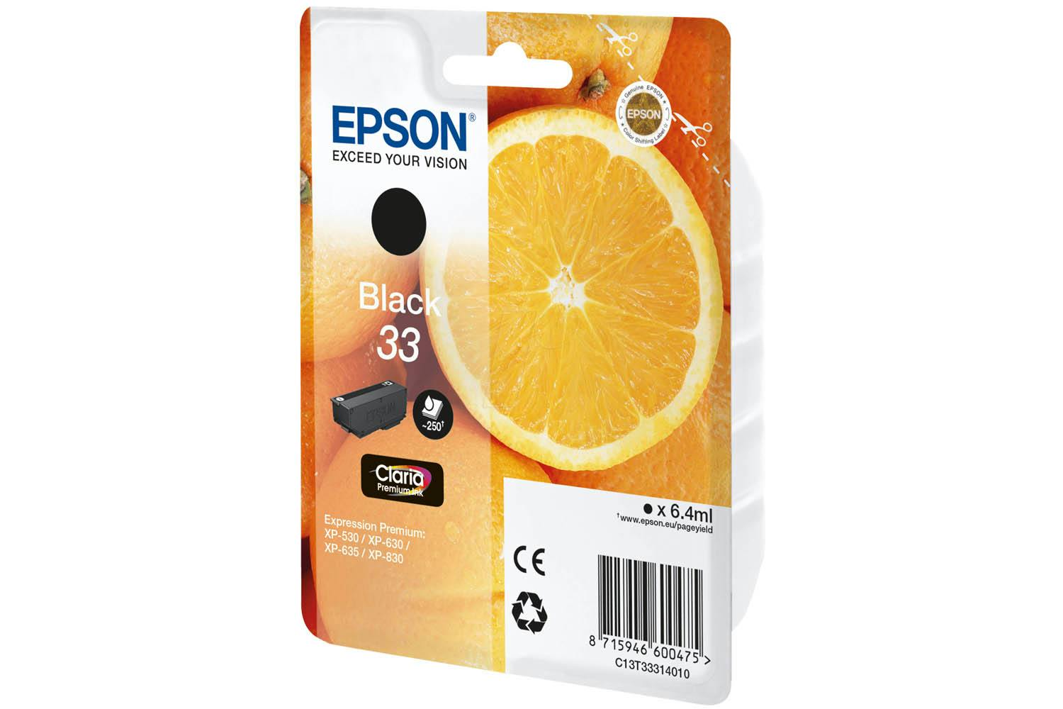 Epson C13 33 Black | T33314010