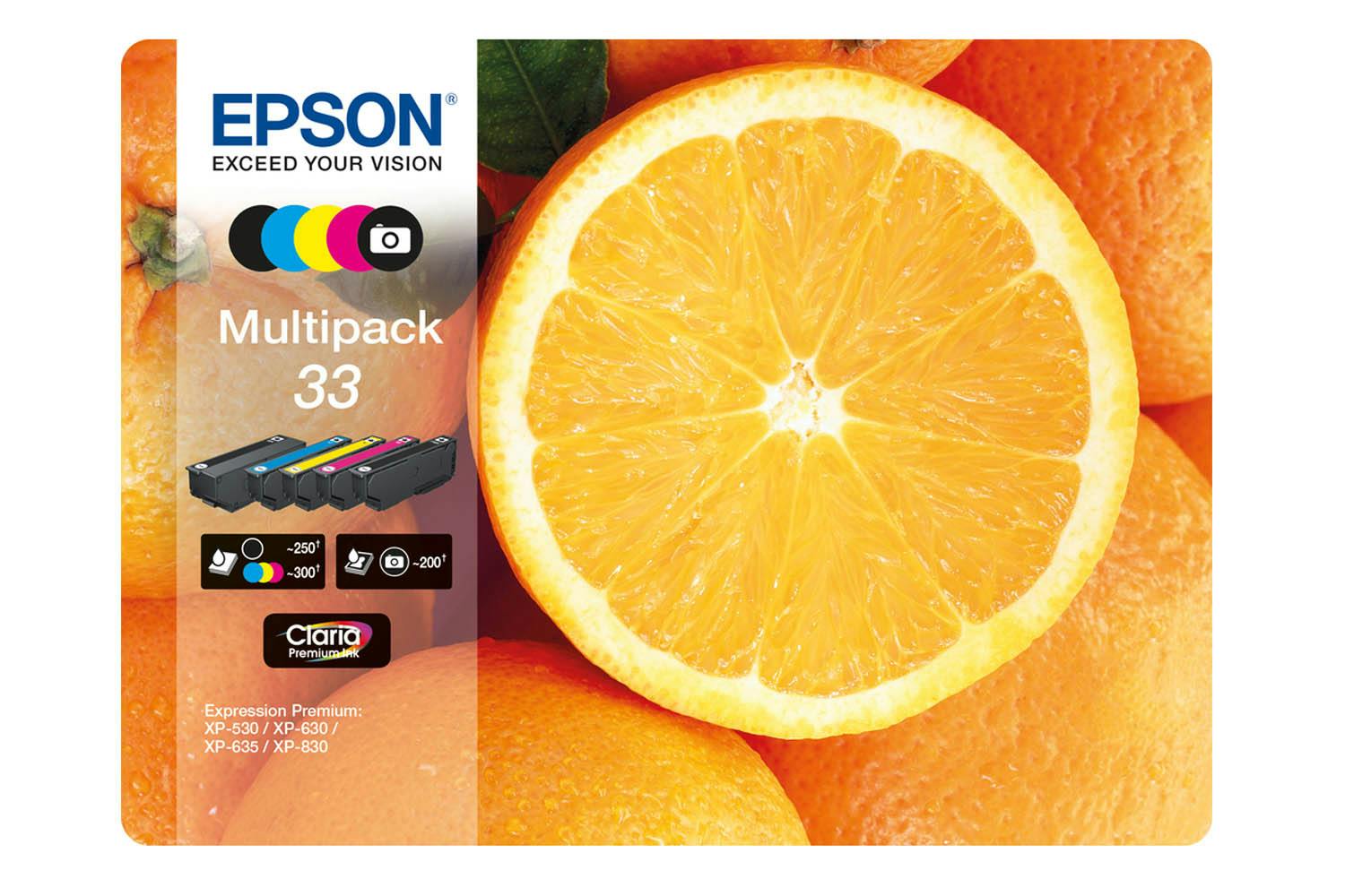 Epson C13T33374010 33 Orange ink multipack
