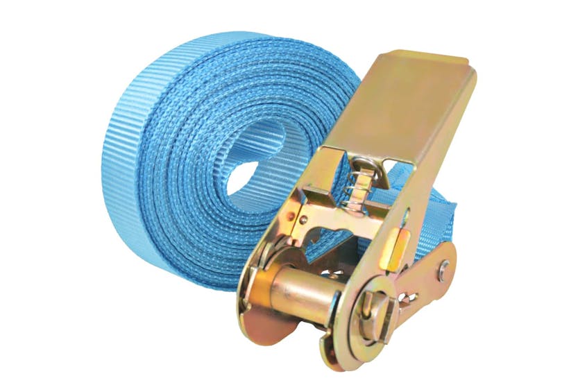vidaXL 142653 Ratchet Tie Down Straps 10 Pcs 0.8 Tonnes 4mx25mm Blue vidaXL 142653 Ratchet Tie Down Straps 10 Pcs 0.8 Tonnes 4mx25mm Blue