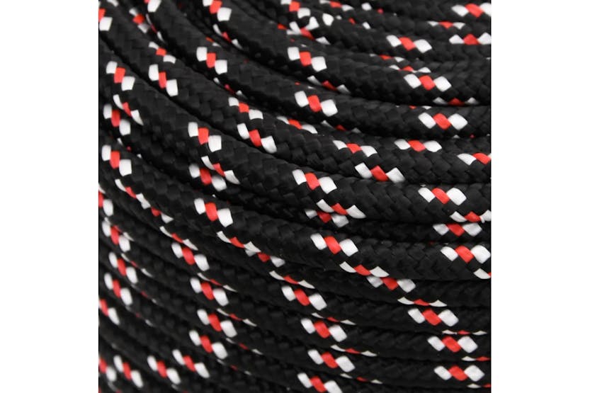 vidaXL 152351 Boat Rope Black 10mm 500 M Polypropylene vidaXL 152351 Boat Rope Black 10mm 500 M Polypropylene
