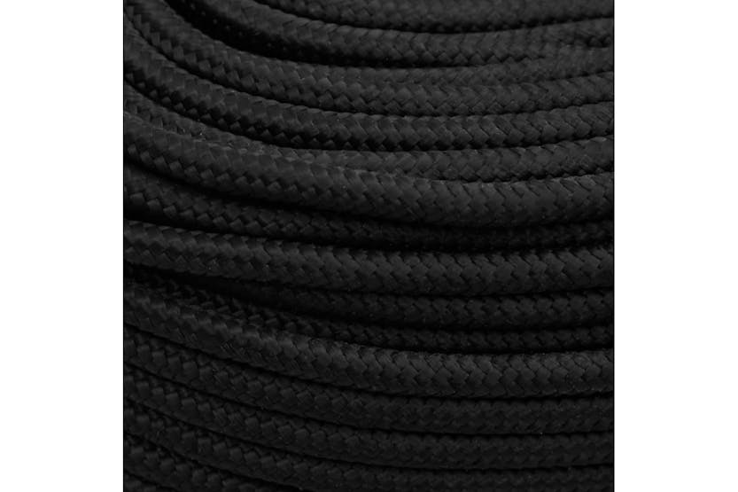 vidaXL 152510 Boat Rope Full Black 10mm 500 M Polypropylene vidaXL 152510 Boat Rope Full Black 10mm 500 M Polypropylene