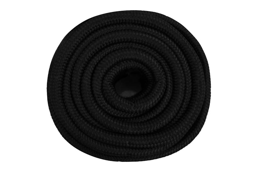 vidaXL 152844 Work Rope Black 25mm 50 M Polyester vidaXL 152844 Work Rope Black 25mm 50 M Polyester