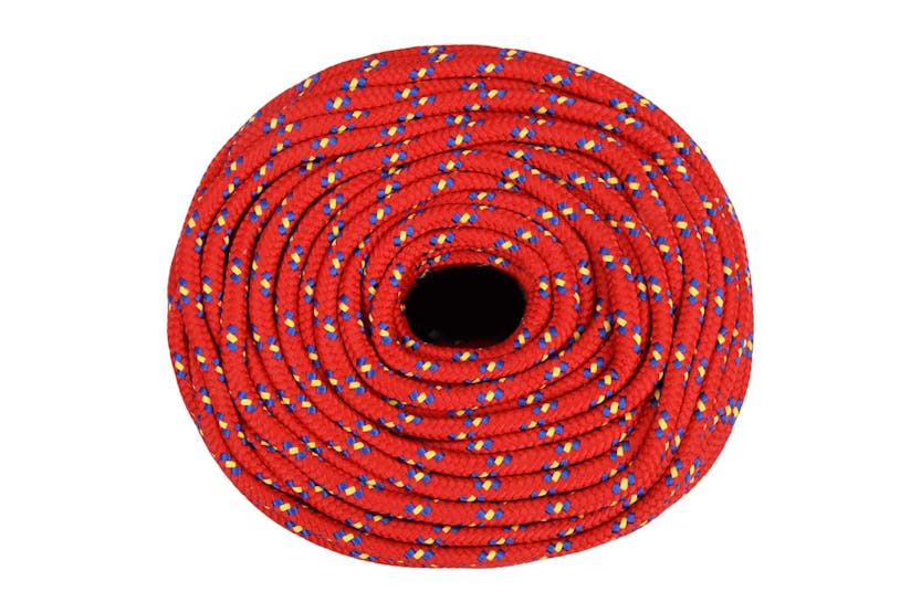 vidaXL 152396 Boat Rope Red 8mm 50 M Polypropylene vidaXL 152396 Boat Rope Red 8mm 50 M Polypropylene