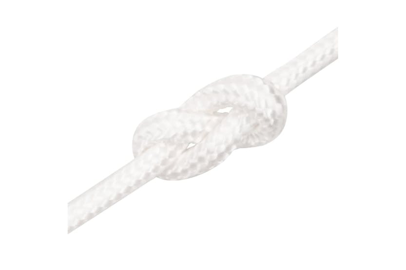 vidaXL 152549 Boat Rope Full White 6mm 25 M Polypropylene vidaXL 152549 Boat Rope Full White 6mm 25 M Polypropylene