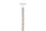 vidaXL 153047 Work Rope White 8mm 100 M Polypropylene vidaXL 153047 Work Rope White 8mm 100 M Polypropylene