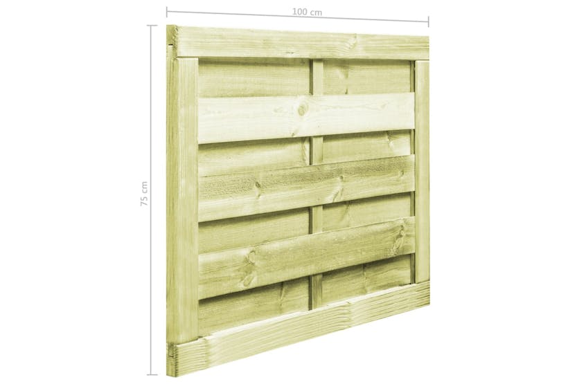 vidaXL 45314 Garden Gate Impregnated Pinewood 100x75cm Green vidaXL 45314 Garden Gate Impregnated Pinewood 100x75cm Green
