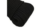 vidaXL 152802 Work Rope Black 4mm 25 M Polyester vidaXL 152802 Work Rope Black 4mm 25 M Polyester