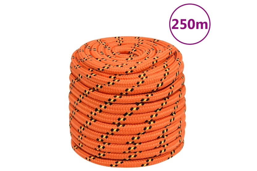 vidaXL 152681 Boat Rope Orange 16mm 250 M Polypropylene vidaXL 152681 Boat Rope Orange 16mm 250 M Polypropylene