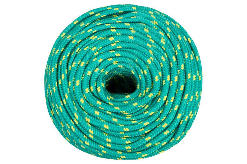vidaXL 152717 Boat Rope Green 8mm 500 M Polypropylene vidaXL 152717 Boat Rope Green 8mm 500 M Polypropylene