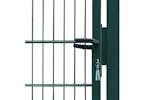 vidaXL 141751 2d Fence Gate (single) Green 106 X 210cm vidaXL 141751 2d Fence Gate (single) Green 106 X 210cm